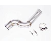 Tube De Silencieux De 51 Mm À Enfiler Pour Système D'échappement De Moto, Lien Intermédiaire, Tuyau De Connexion Coulissant Pour F900R F900XR(Style 1)