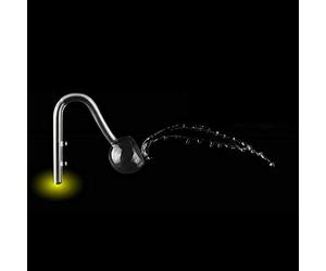 Tube de Sortie en Verre pour Aquarium, Diamètre Extérieur 13MM, Forme Semi - Circulaire - Haute Résistance Thermique en Borosilicate, Circulation Modérée d’Eau, Croissance Optima