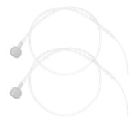 Tube de Soutien à L’allaitement pour Bébé, Lot de 2, Blanc | Plastique, Remplacement Pratique, Corrige la Confusion de Tétine, Limite le Reflux du Lait