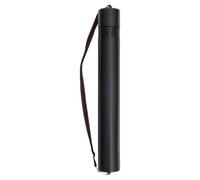Tube de stockage de documents - PE | Tubes à affiches extensibles | Porte-papier portable pour projet de plan d'esquisse | Télétube réglable télescopique étanche extensible avec sangle de transport, p