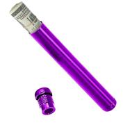 Tube De Stockage En Métal - Récipient De Voyage Compact, Support Scellé Portable, Mini Organisateur, Légère, Tube En Aluminium Durable | Boîte De Boîtier À Pilule Étanche Étanche À L'air Pour