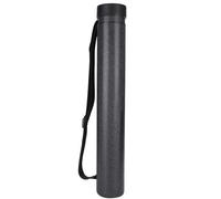 Tube de tapis de jeu en polyéthylène ,tube en plastique réglable ,tubes en carton pour œuvres d'art (noir)