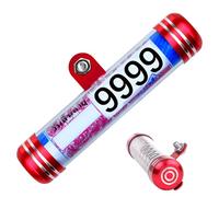 Tube de taxe pour moto - 13 x 4,1 x 2,5 cm - Cadre de support cylindrique | Accessoires de moto étanches pour certificat d'immatriculation, carte d'identité, badge