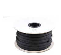 Tube de tissage extensible 200M manchon de câble en PET ignifuge noir avec tresse extensible de 3 à 10 mm pour la protection des câbles (8 mm)