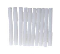 Tube de traite court en silicone, tuyau de remplacement pour trayeuse de vache, 10 pièces tubes de lait en silicone de qualité alimentaire durables pour accessoires de machine à