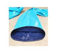 Tube de transfert de poissons en toile Ripstop robuste - Manchon drainable et ventilé for l'empoissonnement, le déchargement et le transport de poissons vivants(62cm,600cm)