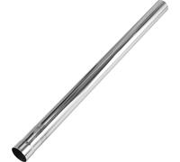 Tube De Tuyau D'Échappement Droit Tuyau D'Échappement De Voiture Mandrel Bend Diy Tuyauterie Personnalisée 2,5" Od 30" Longueur T304 Acier Inoxydable Ton Argenté