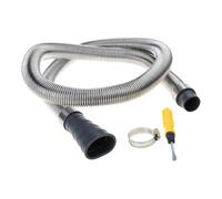 Tube de vidange pour machine à laver en acier, 1m | Acier inoxydable pour de durabilité et de flexibilité, adapté à un usage domestique et commercial,