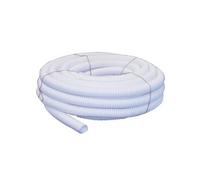 Regiplast - Tube de vidange T32 - PVC souple annelé Ø 32 - Rouleau 20 m - Blanc