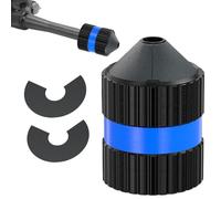 Tube Deburring Tool, Carbon Fiber Pipe Grinder Tool, Round Edge Polishing File with Steel Cutting Blade, Metal Grinding Tools, Cycling Repair Tools, Commuting Bike Maintenance Pipe Deburr