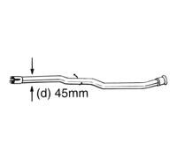 BOSAL 889-175 Tube de réparation, catalyseur