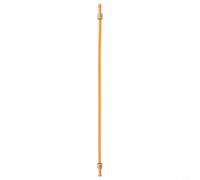 Tube d'échappement de rechange pour compresseur d'air, 400 mm, en aluminium plaqué cuivre, filetage G1/8 avec écrou hexagonal de 9 mm pour pièces de matériel de compresseur