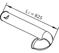 Tube D'Échappement - DINEX 21632
