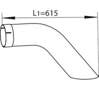 Tube D'Échappement - DINEX 54667