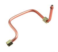 Tube d'échappement fiable pour compresseur d'air avec construction en aluminium plaqué cuivre pour usage domestique (A)