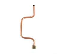 Tube d'échappement fiable pour compresseur d'air avec construction en aluminium plaqué cuivre pour usage domestique (B)