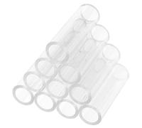 Tube d'élevage de crevettes - Abri en acrylique transparent pour aquarium, grotte de crevettes | Habitat d'élevage, tuyaux cachés pour petites crevettes, poissons, betta, habitants du fond