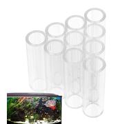Tube d'élevage de crevettes, abri en acrylique transparent pour aquarium, nid de crevettes en , abri d'aquarium, tube d'élevage, cachette, tuyaux