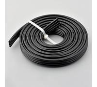 Tube d'encre de 4 mètres, 4 Lignes, for tête d'impression Epson DX4 DX5 DX7, for imprimante à Jet d'encre Mimaki JV33 Human Flora, Tuyau 6 x 4 mm, 4 Lignes(Black 3x2 mm)