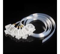 Tube d'encre for imprimante DTF A3 A4 150 cm L805 L801 L1800 R1390 Imprimante DTG 6 lignes Conduite d'encre Bouteille transparente Sac d'encre Amortisseur(6 lines ink tube)
