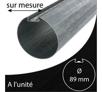 Tube d'enroulement porte de garage Deprat 89 sur-mesure