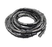 Tube d'enroulement, Protecteur de câble de Tube, Tube en Spirale en Silicone, Tube de câblage, boîtier de Protection Souple-3 * 5mm*1m (Color : 12 * 15mm*1m)