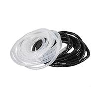 Tube d'enroulement, protecteur de câble de tube, tube en spirale en silicone, tube d'enroulement en gel de silice blanc, tube en spirale en silicone, tube d'emballage, boîtier de protection souple-5*7