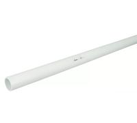 Tube d'évacuation lisse blanche D 40 mm L 2 m NICOLL EU2HW