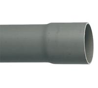 Tube d'évacuation PVC 4m M1 D 125mm - WAVIN - 3040448