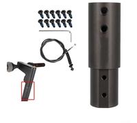 Tube d'extension allongement pour Segway pour Ninebot Max G30 G30D G30LP G30E Tige avant réglable Accessoire compatible avec eScooters