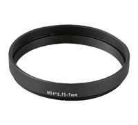 Tube d'extension avec filetage interne et externe M54 x 0,75 pour systèmes d'imagerie de télescope et réglage de l'espacement des aplatisseurs de champ (M54 x 0,75-7 mm)