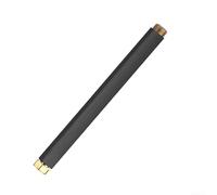 Tube d'extension de douche en acier inoxydable, 30 cm avec interface de 25 mm, tige d'extension résistante à la rouille pour mise à niveau du robinet de salle de bain, pour finitions chromées noires