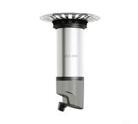 Tube d'extension de drain de sol en acier inoxydable, insert de siphon profond avec anti-valve, tuyau adaptateur d'égout de salle de bain résistant pour sortie de douche