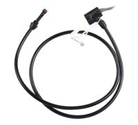 Tube d'extension de pompe à vélo de 125 cm avec interface de 13 mm pour gonfleur de pneu, adaptateurs de buse filetée - pour matériau TPU