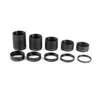 Tube d'extension de télescope M42, Filetage T2 for l'astrophotographie 3/5/7/10/12/15/20/30/40/50mm(1 Kit-10pcs)