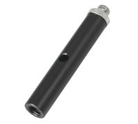 Tube d'extension femelle 3/8 vers mâle - Trou de fixation facile - Tige en alliage d'aluminium de 15 mm pour trépied d'appareil photo - Adaptateur d'extension à vis