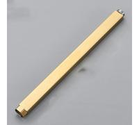 Tube d'extension pour robinet de douche en chrome/nickel brossé/or/laiton antique 40-50 cm - Doré 40 cm