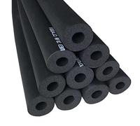 Tube d'isolation auto-scellant en mousse 6 mm, 10 mm, 16 mm, 20 mm, 25 mm, 60 mm - 1 m et 4 m pour climatiseurs d'eau chaude et froide - ID16 mm x 15 mm x 2 mm