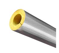 Tube D'isolation De Tuyau En Papier D'aluminium, Manchon D'isolation, Épaisseur 30/50mm, Pour Tuyau D'eau De Chauffage/Climatiseur(ID48.0mmxT50.0mmxL1.0m)