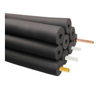 Tube D'isolation en mousse, Isolation de tuyau de 15/20/30 mm d'épaisseur, Isolant Tube pour robinet, Antigel des tuyaux extérieurs en hiver, chauffe-eau(T 15mm,ID 34mm)