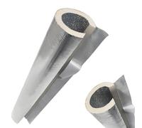 Tube d'isolation Mousse, Ø 34mm x T 15mm Manchon Isolant de Tuyau Extérieur, Wrap Isolant Tube Chauffage Climatisation, Antigel, Thermique, Auto-Adhésif(15mm,65mm)