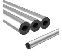 Tube d'isolation Mousse, Isolation de Tuyau Chauffage, Manchon de Protection Tube Climatisation, Isolant Tuyaux Eau chaude et froide, Auto-Adhésif, Étanche, Ø 22-110mm, T 15-30mm(30mm,27mm)