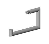 tube Dornbracht avec admission 90282264000-00 chromé