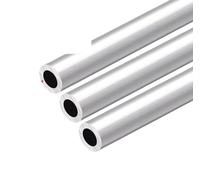 Tube Droit En Aluminium Sans Soudure Tube en aluminium 4 mm d'épaisseur 12-52 mm de diamètre extérieur droit 300 mm 500 mm de long rond 6063 tube en alliage d'aluminium Pour L'Industrie Et Les Projets