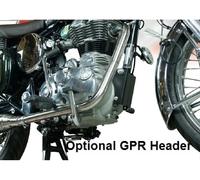 Gpr Exhaust Systems Decat System Royal Enfield Classic/bullet Efi 500 09-16 Manifold Argenté