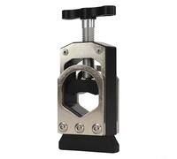 Tube efficace pour guide de coupe pour vélos, construction en aluminium anodisé, idéal pour couper des fourches et des tiges de selle (noir)