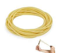 Tube Élastique en Latex 10M Tuyau Élastique Latex Naturel, Tube en Latex Bande en Caoutchouc, Caoutchouc de Fronde pour L'exercice de Traction de Yoga