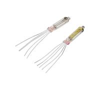 Tube électronique subminiature 6418, 2 pièces, Tube de cinquième étage à chaleur directe