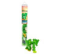 Plus Plus - 100 Briques de Construction avec Tube de Rangement - Tube Éléphant 100 Pièces - Jeu de Construction Enfant Dès 5 Ans - Jouet Éducatif et Ludique pour Fille et Garçon