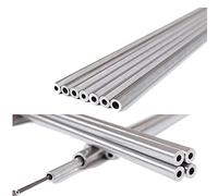 Tube en acier inoxydable 316L, OD 6.35mm, 1/4 pouce, intérieur et extérieur brillants sans couture, tuyau sanitaire, laboratoire, nourriture, transmission de gaz (Size : 50cm, Color : Wall 0.89mm)